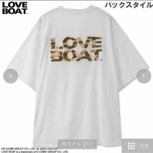送料無料！ラブボ☆ラブボート☆love boat☆ビッグロゴTシャツ☆Tシャツ