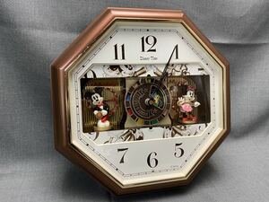 M10173【希少】SEIKO FW523B Disney time ディズニータイム 掛け時計 からくり時計 壁掛け時計 セイコー 動作品
