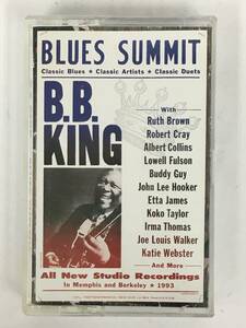 ■□T954 B.B.KING B.B.キング BLUES SUMMIT ブルース・サミット カセットテープ□■