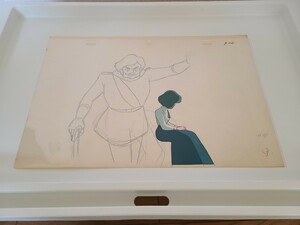 ルパン三世　カリオストロの城　セル画　直筆ラフ画　クラリス　検　宮崎駿　スタジオジブリ　原画　動画