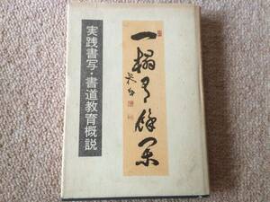 実践書写・書道教育概説　昭和55年　初版　太田弥太郎　佐賀大学教育学部