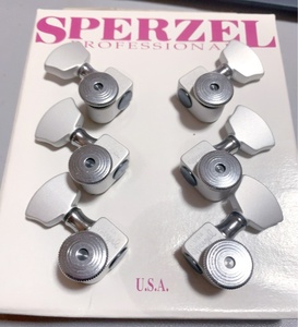 ■SPERZEL スパーゼル / Trim-Lok 6-in-line Locking Guitar Tuners Satin Chrome