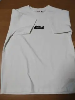 S/S NANGA ナンガ ロゴプリント Tシャツ ホワイト サイズＭ