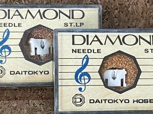 2個セット ビクター用 DT-27H DAITOKYO HOSEKI （TD5-27ST）DIAMOND NEEDLE ST.LP レコード交換針
