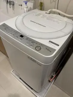 シャープ　ES-GE7B-W  洗濯機　お引き取り限定