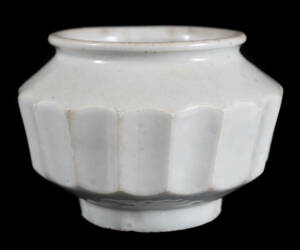 朝鮮古陶磁器 希少 李朝 白磁鎬壷 鎬壺 花瓶 古美術品（分院高麗旧家蔵出）D635