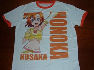 ゆうパケット210円 非売品 ラブライブ!Music S.T.A.R.T!!Tシャツ 高坂穂乃果 Lサイズ