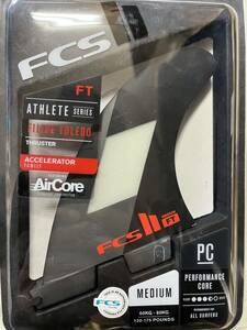 【新品】　FCS2 ☆ FT (Filipe Toledo) PC Tri フィリペ・トレド パフォーマンスコア トライ　GWセール ¥1〜スタート