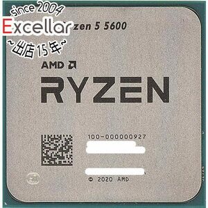 【バルク新品】 AMD Ryzen 5 5600 100-000000927 3.5GHz Socket AM4 [管理:1000028075]