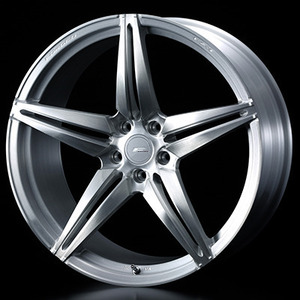 【個人宅発送可能】ウエッズ Weds 18X7.5J +38 5H PCD114.3 BRS ホイール 1本 F-ZERO FZ-3 エフゼロ・エフゼットスリー (39455)