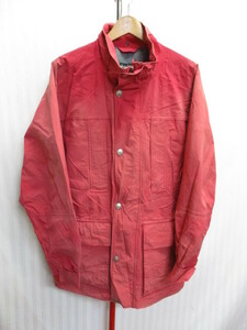 ホールアース　GORE-TEX仕様マウンテンジャケット　メンズM　赤　アウトドアジャケット　コート　トレッキングジャケット ブルゾン01103