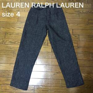 【送料無料】LAUREN RALPH LAUREN スラックス 4 ローレンラルフローレンレディース