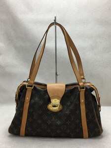 LOUIS VUITTON◆ストレーザPM_モノグラム_BRW/PVC/BRW/トートバッグ/M51186