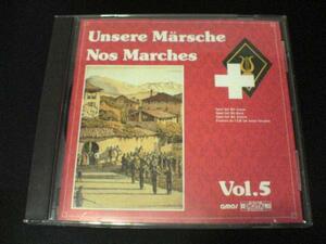 CD UNSERE MARSCHE Vol.5スイス　吹奏楽