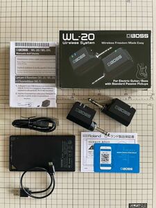 「BOSS WL-20」＋モバイルバッテリーと収納袋のセット