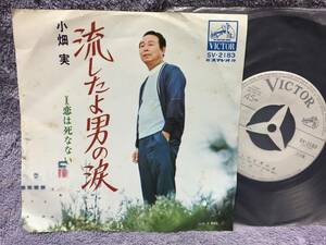 ●小畑実／流したよ男の涙　恋は死なない　◆見本シングル　美盤