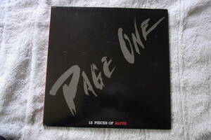 レコード保護外袋新品に入れ替えて発送１１： ALFEE　Page One　LPレコード　