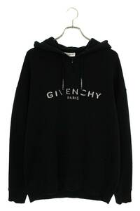 ジバンシィ GIVENCHY BMJ06R30AF サイズ:S メタルロゴプルオーバーパーカー 中古 OM10