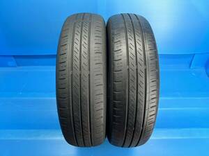 ☆個人宅可☆D30◆ダンロップ エナセーブ DL ENASAVE EC300+ 155/65R14 2本 2021年製造 4～5分山位 点検済