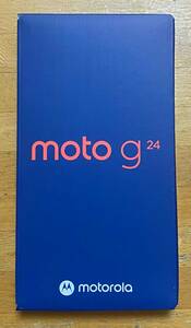 【新品未開封】【送料無料】モトローラ moto g24 8GB 128GB マットチャコール SIMフリー MOTOROLA