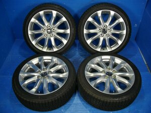 【H】マツダ BM系 アクセラ スポーツ 純正 18インチ 7.0J +50 5H PCD114.3 BRIDGESTONE ブリザックVRX2 215/45R18 2020年製 4本 MAZDA3