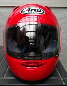 アライ　ヘルメット　赤　Mサイズ