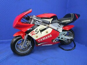 ◆当時物：現状◆ポケバイ　YAMAHA　RS仕様　屋内保管/未始動確認　※インテリア飾りにもできる用にスタンド付き　※店頭引き取りのみ