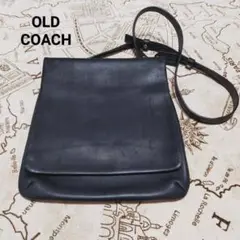 ☆美品☆ COACH オールドコーチ ショルダーバッグ 黒 ブラック　9458