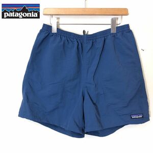 A1998-F-N◆ patagonia パタゴニア バギーズショーツ パンツ ボトムス ◆ sizeM ナイロン100 ブルー 古着 メンズ 春夏 アウトドア