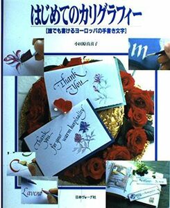 [A01425493]はじめてのカリグラフィー―誰でも書けるヨーロッパの手書き文字