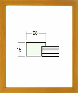 デッサン用 額縁 木製 5674 大衣サイズ 桜