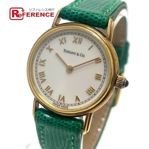 TIFFANY&Co. ティファニー L0530 アトラス クォーツ 腕時計 K18 ゴールド レディース【中古】