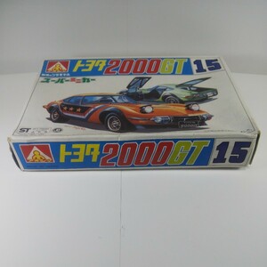 アオシマ プラモデル スーパーミニカー トヨタ 2000GT ジャンク