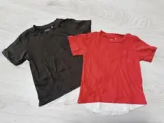 西松屋 Tシャツ 110 赤色のみ