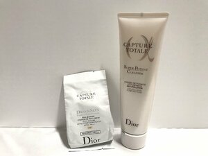 ■【YS-1】 Christian Dior ■ カプチュール トータル ドリームスキン クッション 010 15g 洗顔料 110g ■ 2点セット 【同梱可能商品】■D