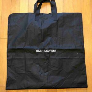 正規 未使用 SAINT LAURENT PARIS サンローランパリ 付属品 保存袋 ガーメント サイズ 縦 58 × 2cm 横 58cm