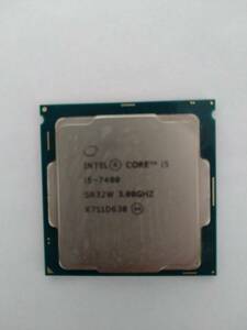 Intel★CPU Core-i5 7400 3.00GHz★中古動作品
