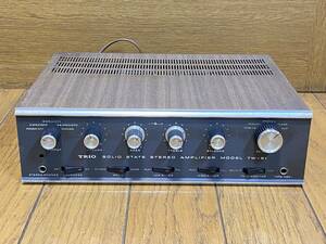 ●TRIO TW-61 トリオ ステレオアンプ SOLID STATE STEREO AMPLIFIER●整5-13-1