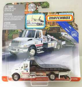 インターナショナル デュラスター4400 フラットベッド トランスポーター/マッチボックス/Durastar Flatbed/積載車/キャリアカー/#5