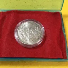 昭和39年　東京オリンピック銀貨　美品　　#1647