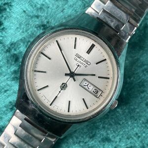 7ビンテージ 精工舎SEIKO セイコー QR 3863-7010 蜂の巣 38クォーツ 希少 ヘルメット 文字数 ガラス綺麗 オリジナルブレス 美品 タイプ2