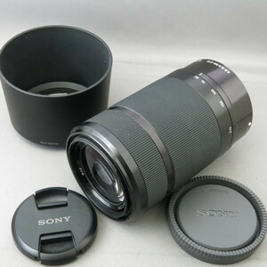 【美品】SONYソニー　E55-210mmF4.5-6.3OSSブラック　★NO.8137