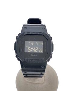 CASIO◆クォーツ腕時計・G-SHOCK/デジタル/ラバー/BLK/BLK/DW-5600BB-1JF