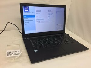 ジャンク/ TOSHIBA dynabook B65/D PB65DBAA422AD81 Intel Core i5-6300U メモリ4.1GB ストレージ無し 【G11028】