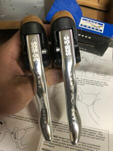 未使用 CANE CREEK ケーンクリーク SCR-5C（Compact）Brake Lever ブラウン シングルブレーキレバー ピスト