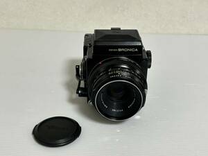 ゼンザブロニカ ZENZA BRONICA ETR-C レンズ ZENZANON MC f=75mm 1:2.8 中判フィルムカメラ