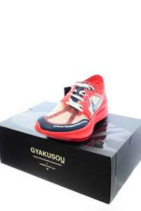 未使用 GYAKUSOU ZOOMX VAPORFLY NEXT% スニーカー 27.5cm レッド ギャクソウ KL4C2PHS57