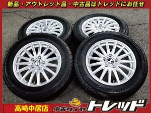 高崎中居店 中古スタッドレスセット ◎2018年製◎ SEIN RACING 16インチ 6.5J +48 5穴 PCD114.3 × ヨコハマ ice GUARD6 iG60 215/60R16