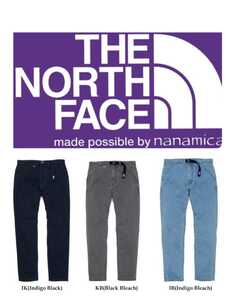 新品国内正規THE NORTH FACE PURPLE LABEL nanamica ノースフェイスパープルレーベル Webbing Belt Denim Pants NT5050N デニムパンツ 