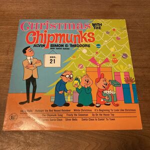 US盤 Chipmunks, David Seville - Christmas With The Chipmunks MONO チップマンクス LST-7256